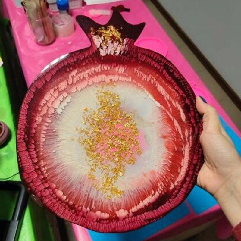 X6HE Pomegranate Geode Agate E - Geode Mold Silicone のレビューと価格