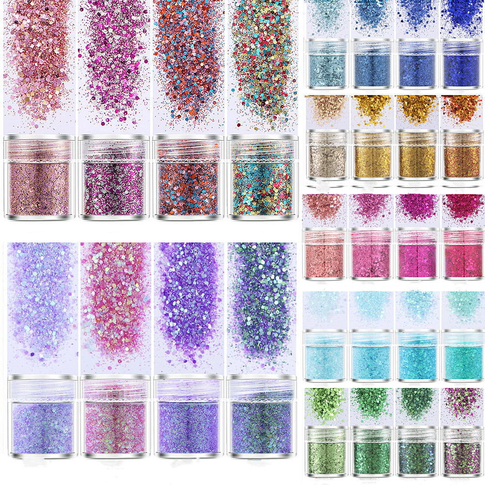 SNASAN 4Pcs Color Superfine Gl - Gold Foil Flakes のレビューと価格
