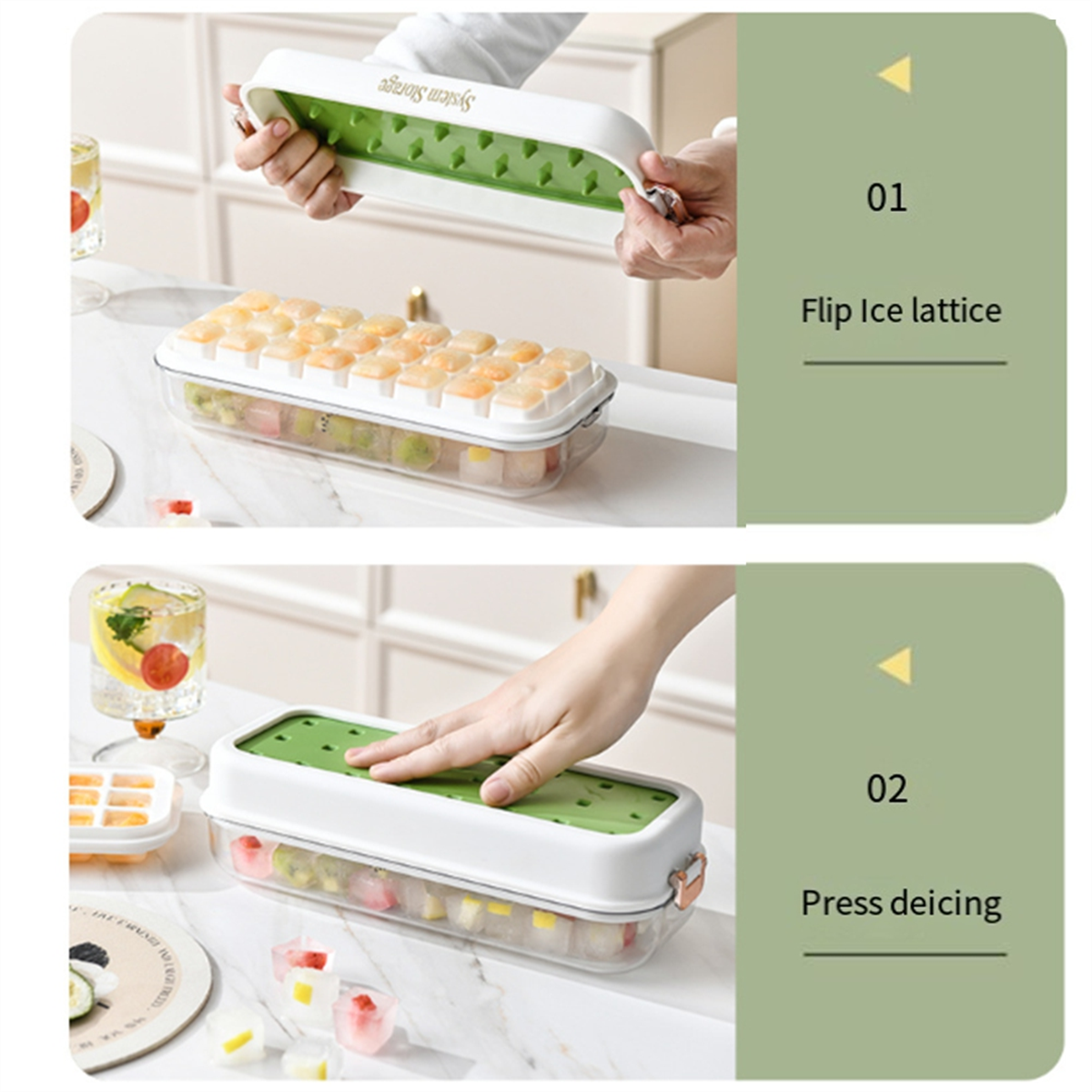 Y31A 24Grid Type Ice Tray Mold - Silicone Mold Tray のレビューと価格