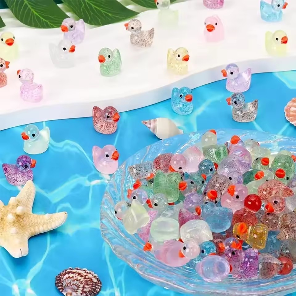 Micro Landscape Cute Glitterin - Resin Craft Material のレビューと価格