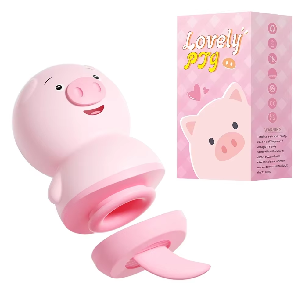 Mini Pig Licking Tongue Vibrat - Vacuum Chamber Small のレビューと価格