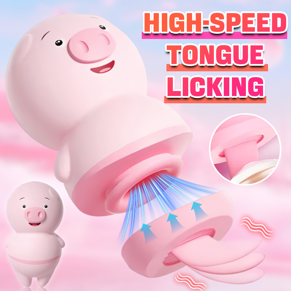 Mini Pig Licking Tongue Vibrat - Vacuum Chamber Small のレビューと価格