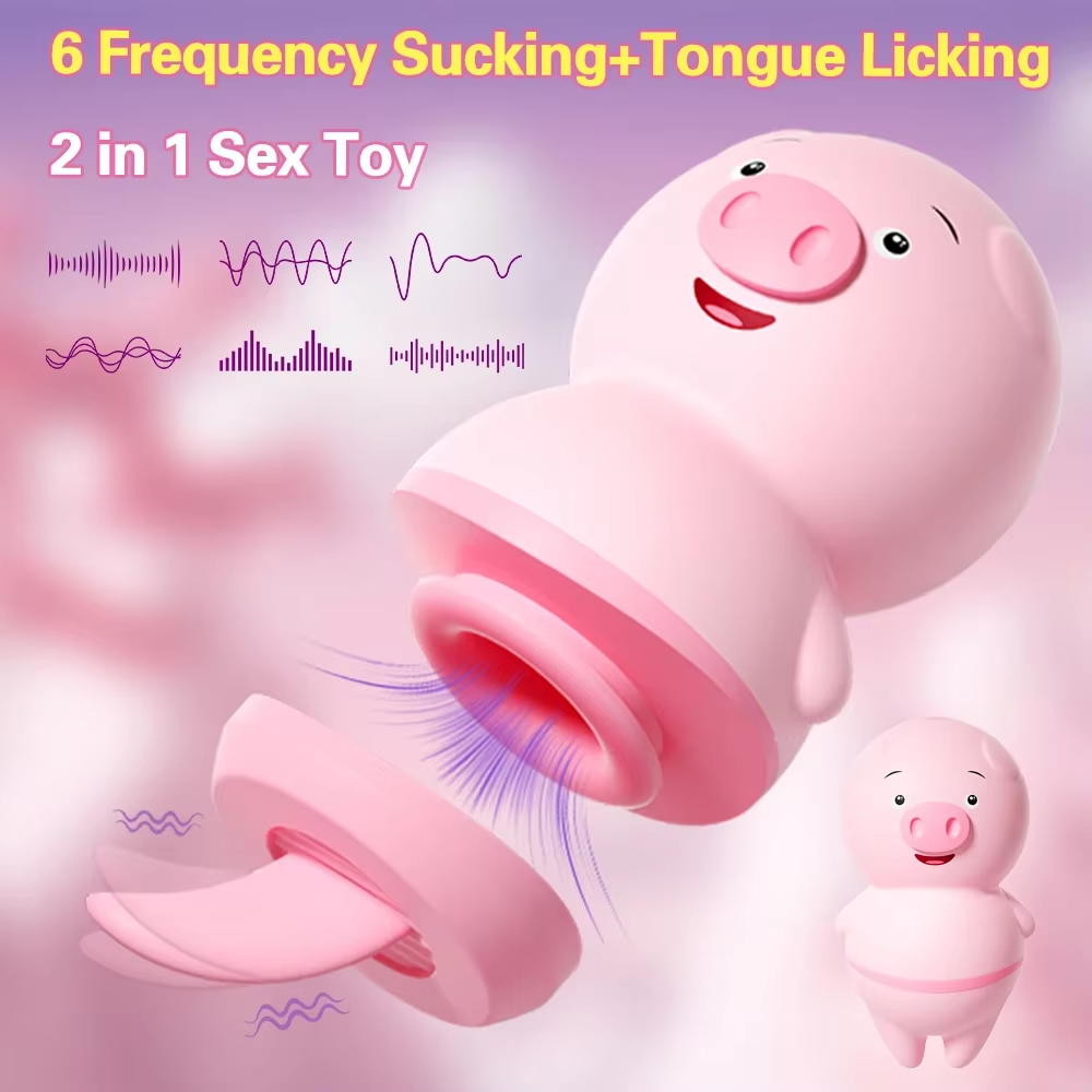 Mini Pig Licking Tongue Vibrat - Vacuum Chamber Small のレビューと価格