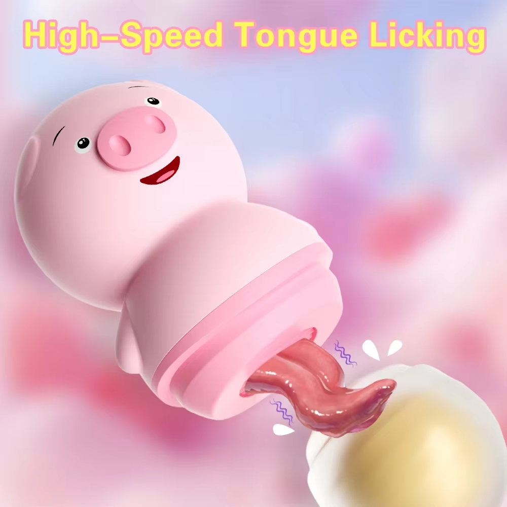 Mini Pig Licking Tongue Vibrat - Vacuum Chamber Small のレビューと価格