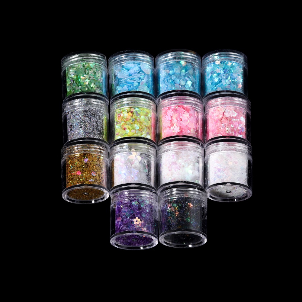 10ml/Box Glitter Epoxy Resin F - Gold Foil Flakes のレビューと価格