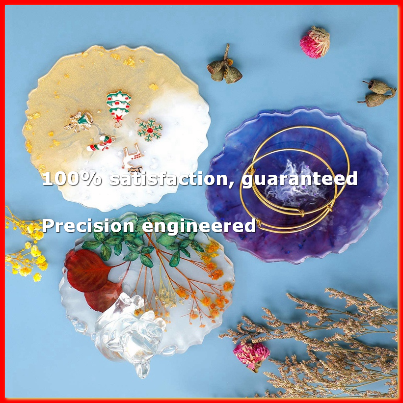 6 Pieces Resin Coaster Mold La - Geode Mold Silicone のレビューと価格