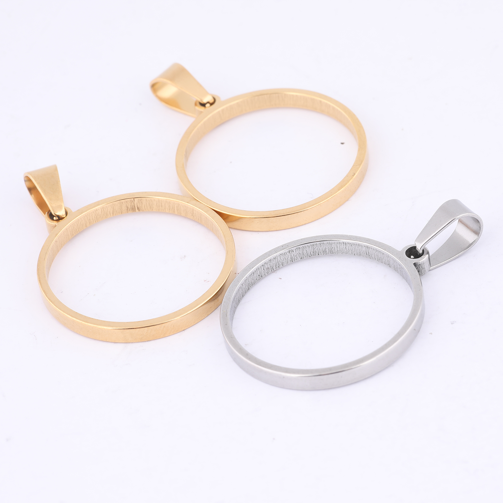 10pcs 25mm Round Open Bezel Ch - Resin Craft Projects のレビューと価格