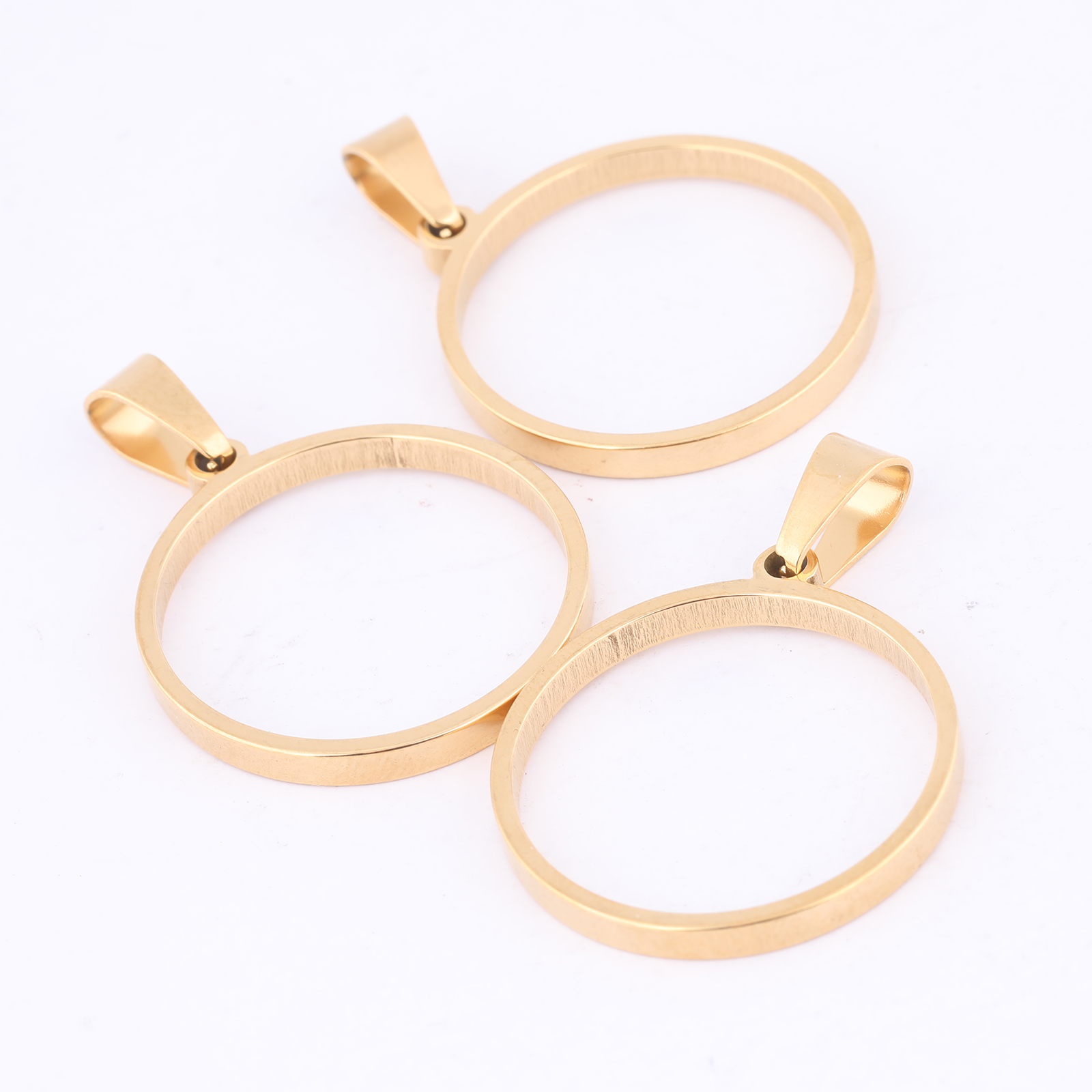 10pcs 25mm Round Open Bezel Ch - Resin Craft Projects のレビューと価格