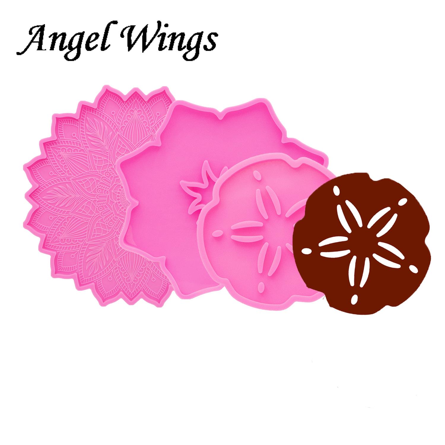Flower Coaster Silicone Molds  - Geode Mold Silicone のレビューと価格