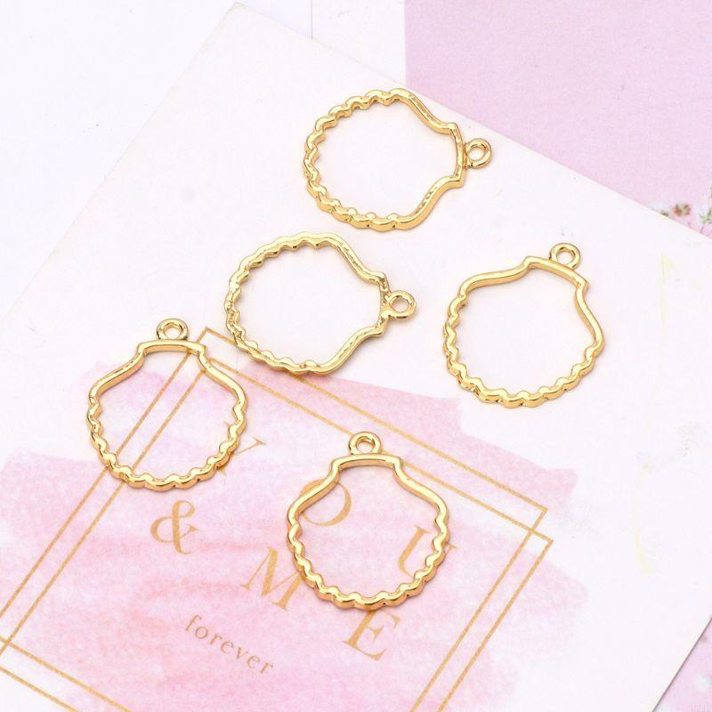   5Pcs Blank Frame Pendant for - Bezels Set Pendant のレビューと価格