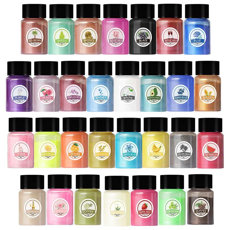 10g Pearlescent Powder Resin P - Resin Pigment Set のレビューと価格