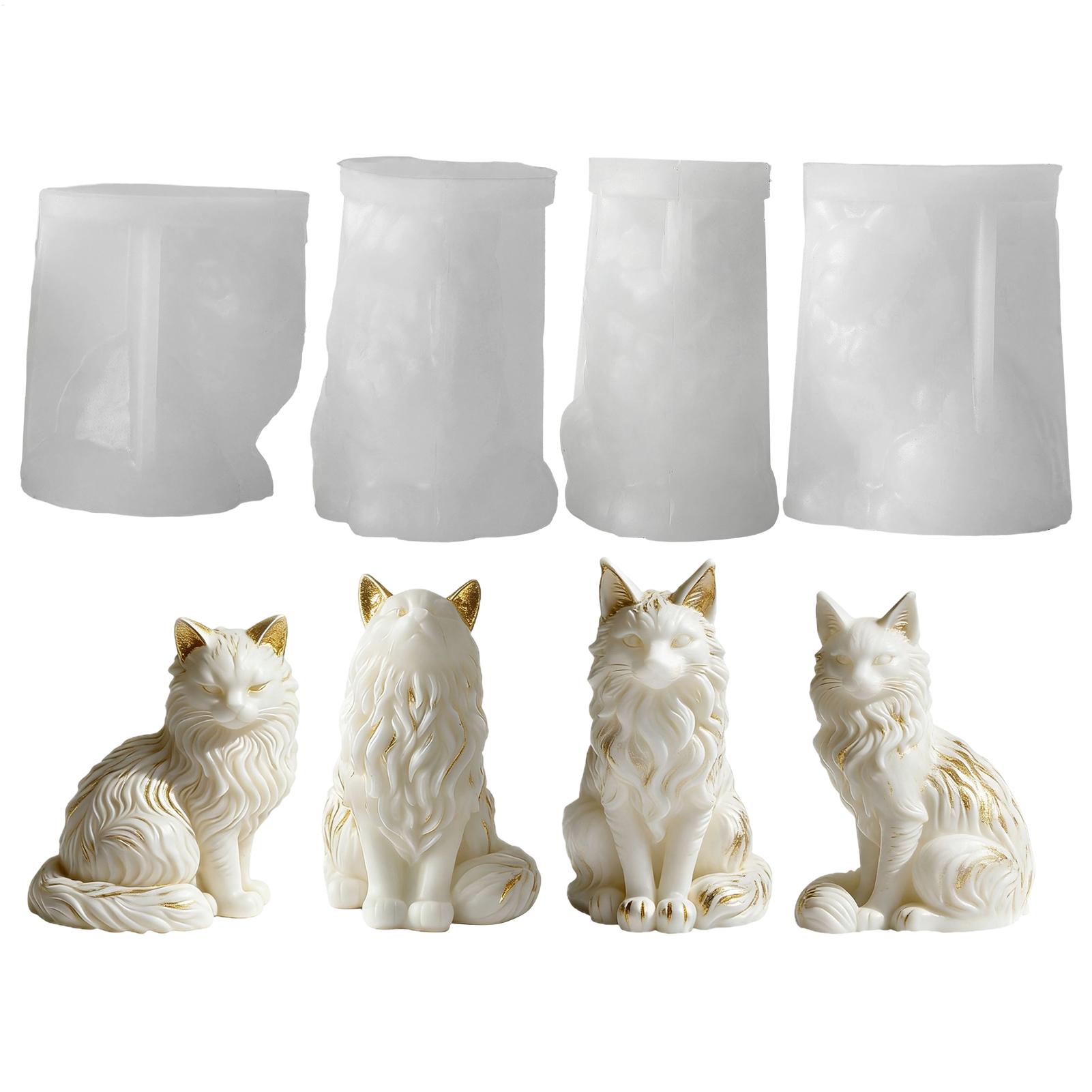 Cat Resin Mold | Sitting Cat S - Resin Craft Workshop のレビューと価格