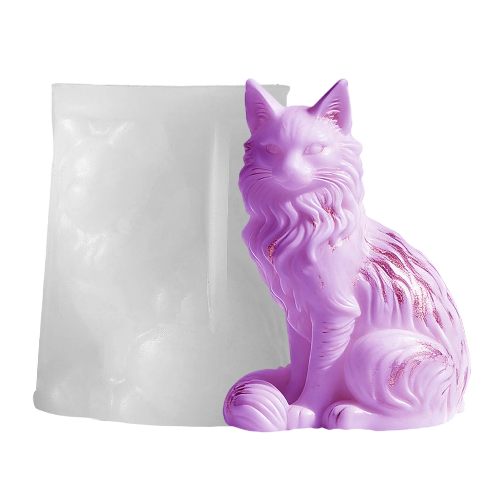 Cat Resin Mold | Sitting Cat S - Resin Craft Workshop のレビューと価格