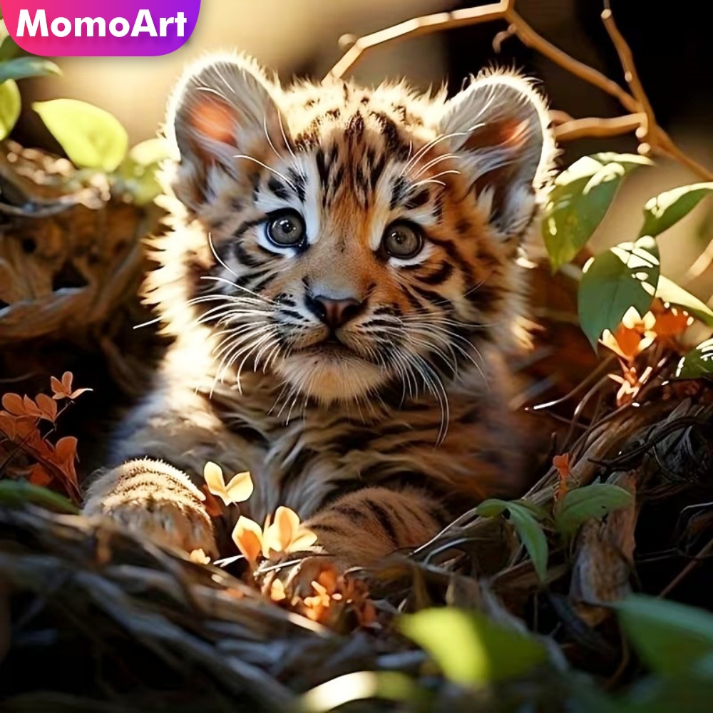 Momoart Diamond Painting Tiger - Resin Craft For Beginners のレビューと価格
