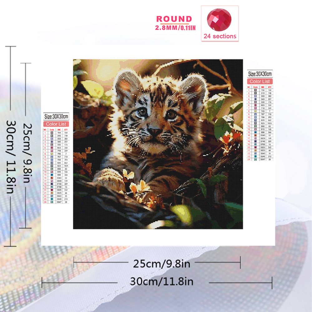 Momoart Diamond Painting Tiger - Resin Craft For Beginners のレビューと価格
