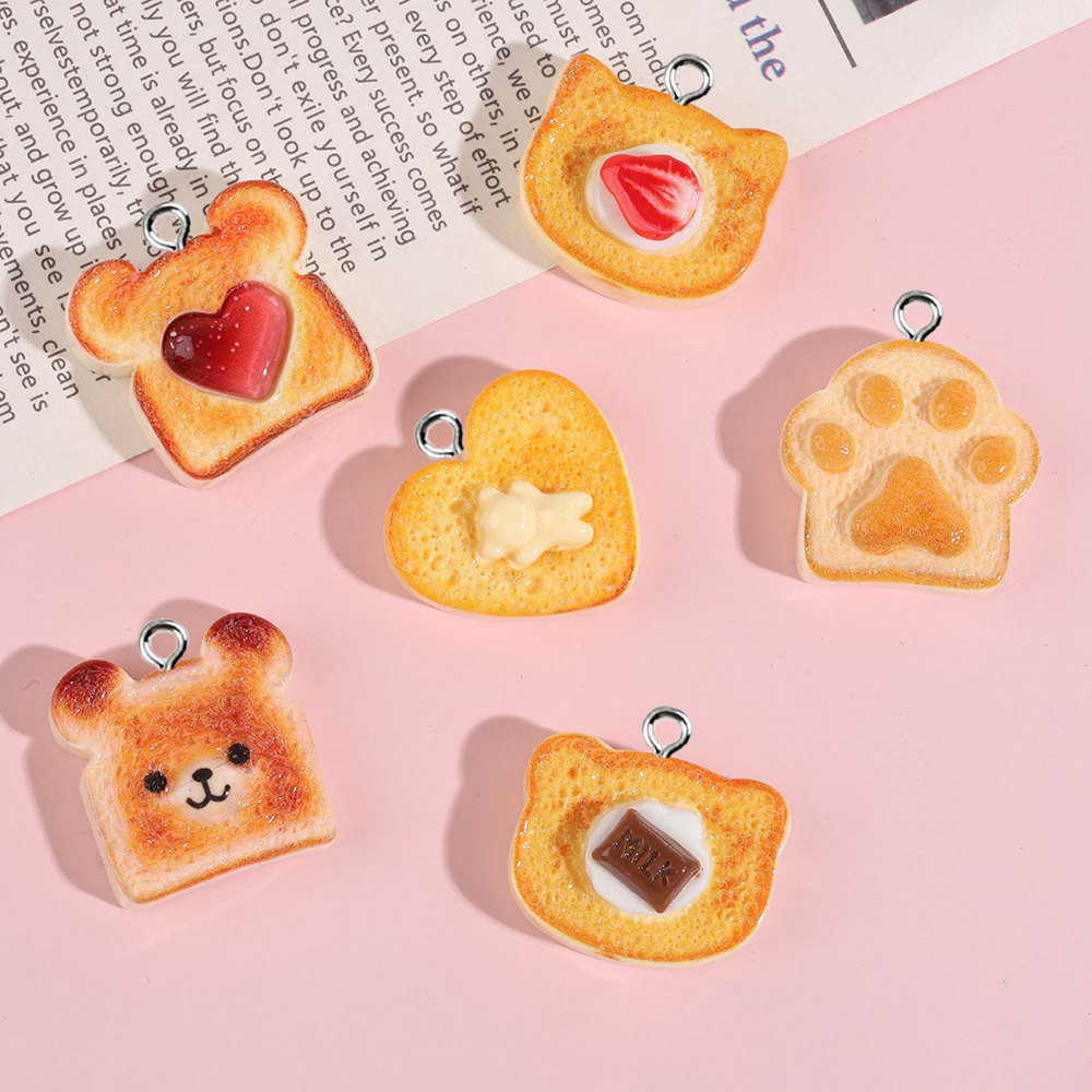 10pcs Heart Bear Cat Animal Sh - Resin Craft Projects のレビューと価格