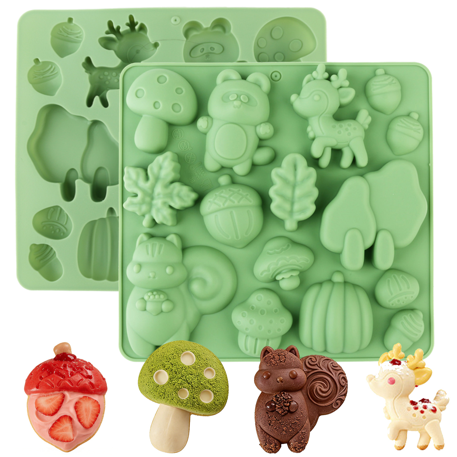 1 Silicone Cake Mold in the Sh - Resin Craft Material のレビューと価格
