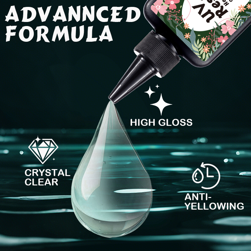 Newly Upgraded Crystal Clear H - Epoxy Uv Resin Kit のレビューと価格