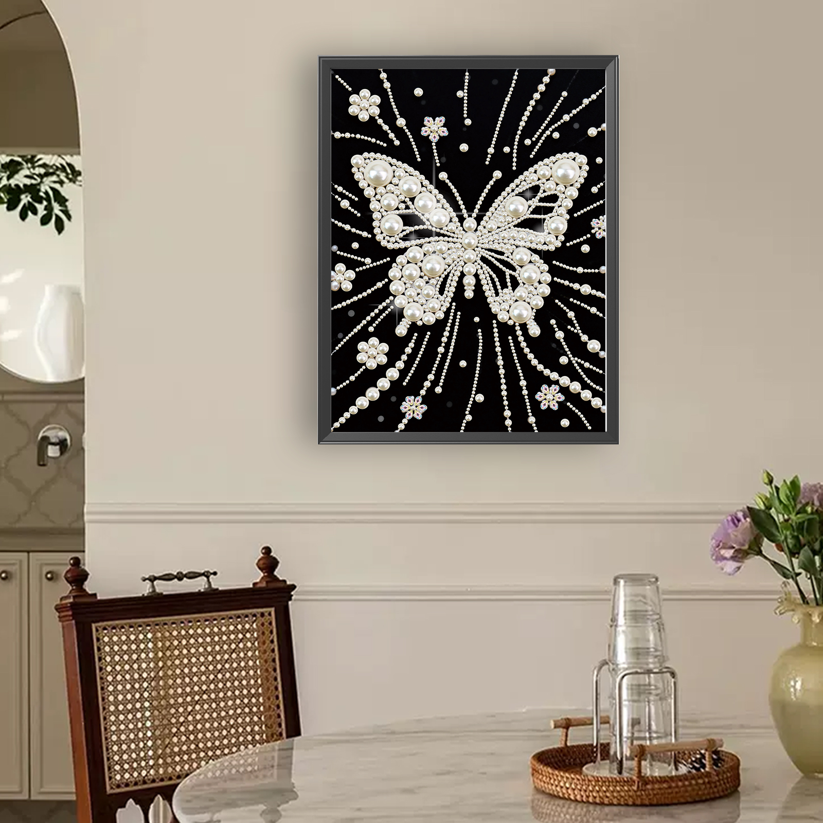 DIY Pearl Art Painting for Hom - Resin Craft Supplies のレビューと価格
