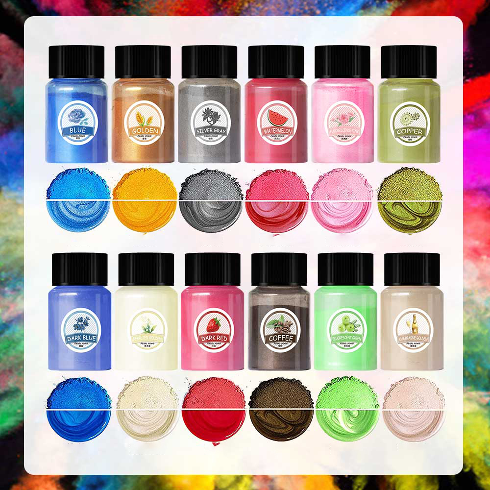 10ml Pearl Powder Epoxy Resin  - Resin Pigment Set のレビューと価格