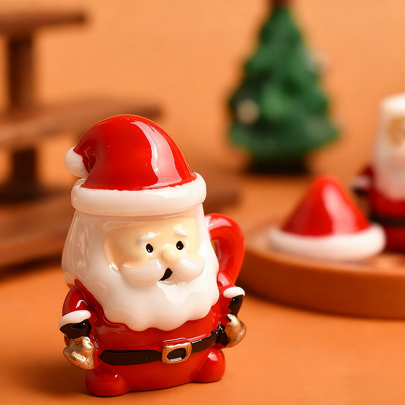 Mini Santa Teacup Ornament - R - Crafting Resin のレビューと価格