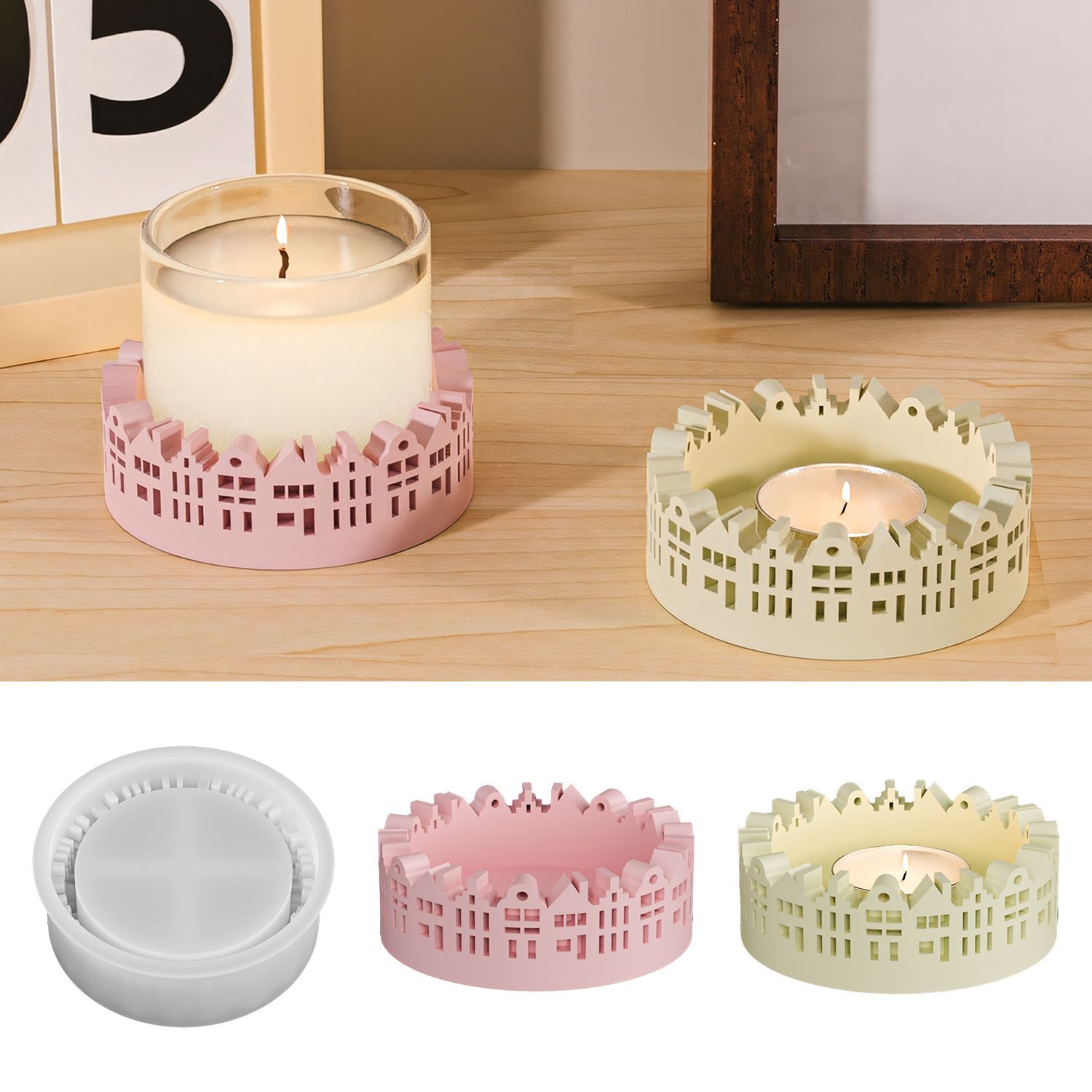 Hollow House Mold Flexible Res - Resin Craft Workshop のレビューと価格