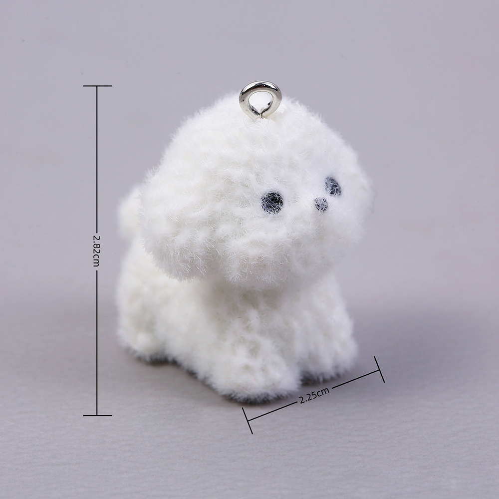 10pcs Flocking Puppy Dog Resin - Resin Craft Projects のレビューと価格