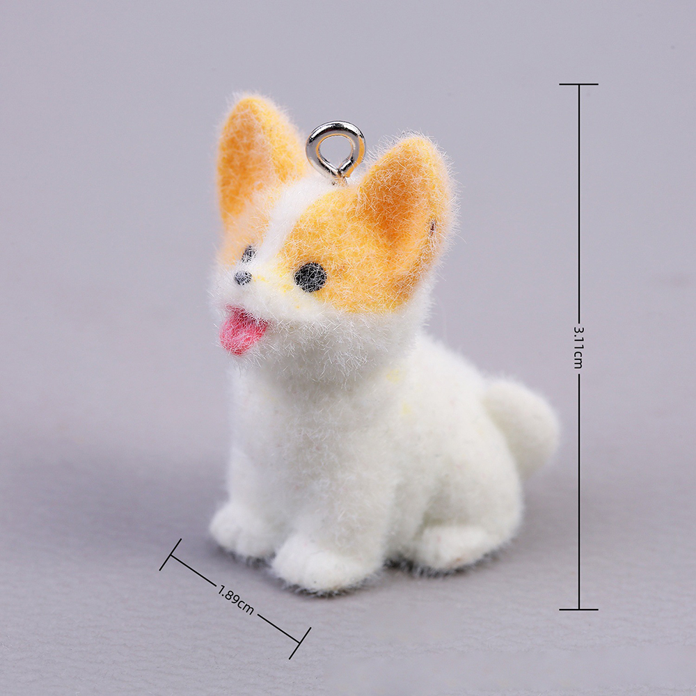 10pcs Flocking Puppy Dog Resin - Resin Craft Projects のレビューと価格