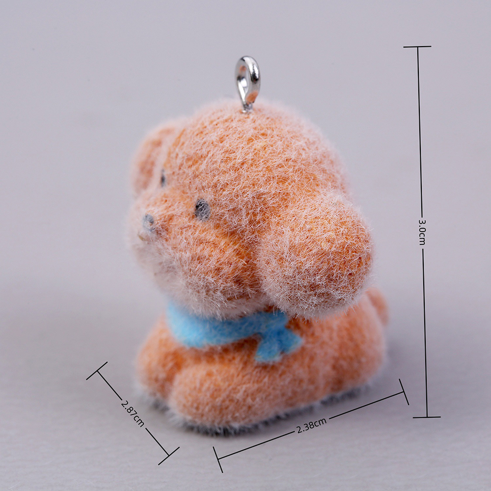 10pcs Flocking Puppy Dog Resin - Resin Craft Projects のレビューと価格