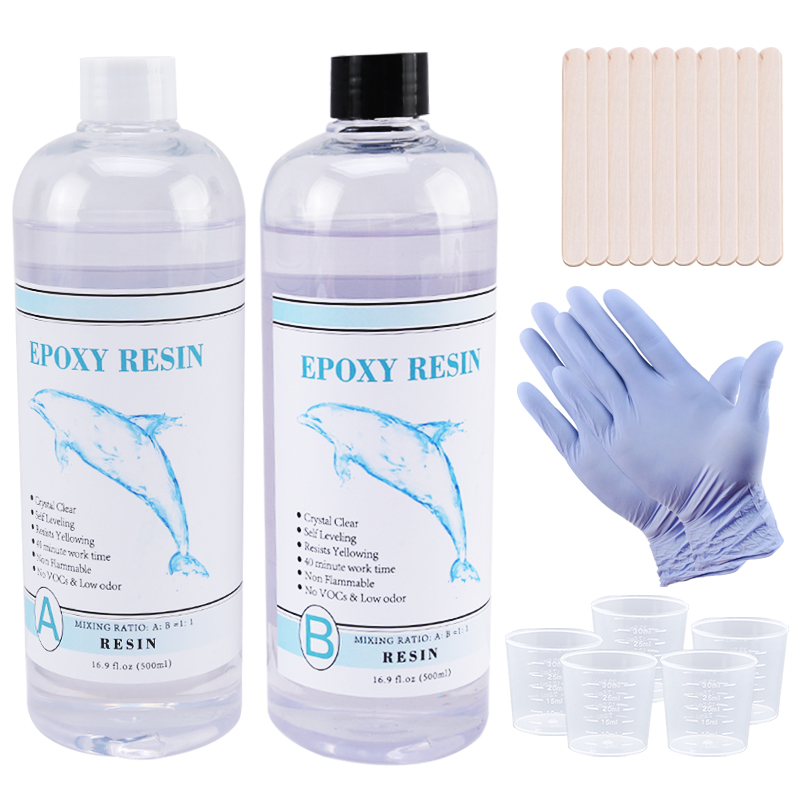 1:1 Clear Epoxy Resin Crystal  - Epoxy Uv Resin Kit のレビューと価格