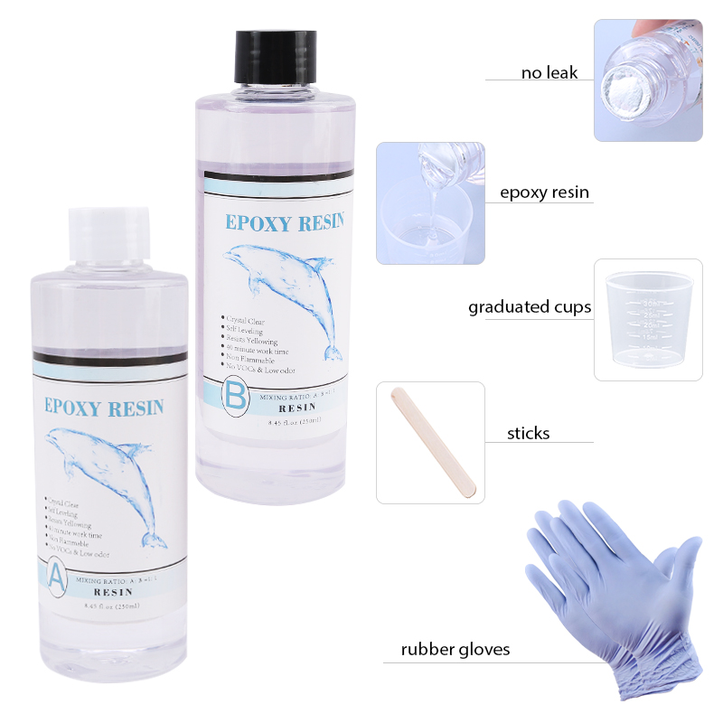 1:1 Clear Epoxy Resin Crystal  - Epoxy Uv Resin Kit のレビューと価格