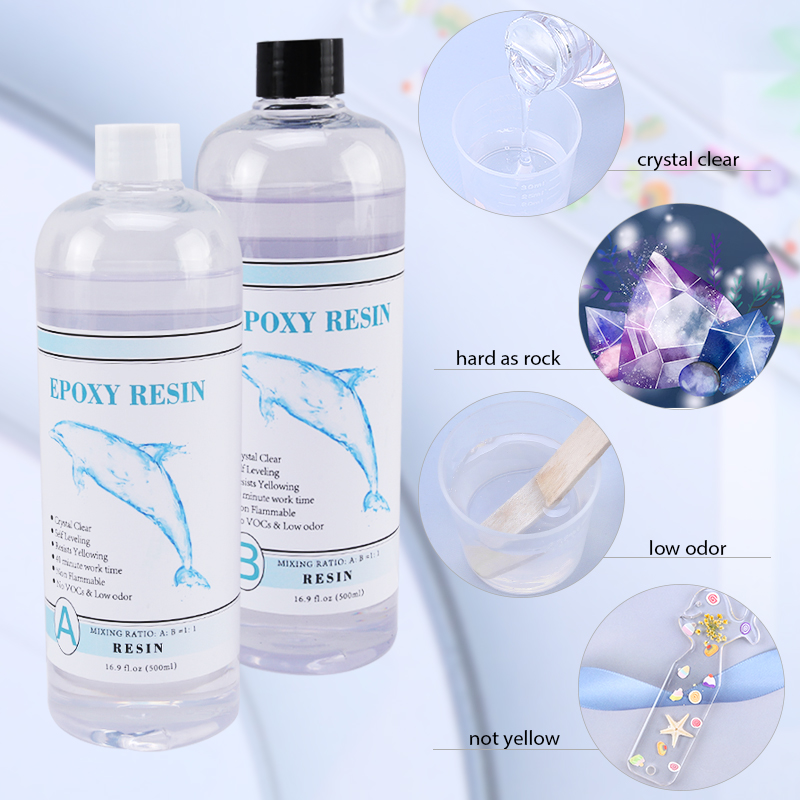 1:1 Clear Epoxy Resin Crystal  - Epoxy Uv Resin Kit のレビューと価格