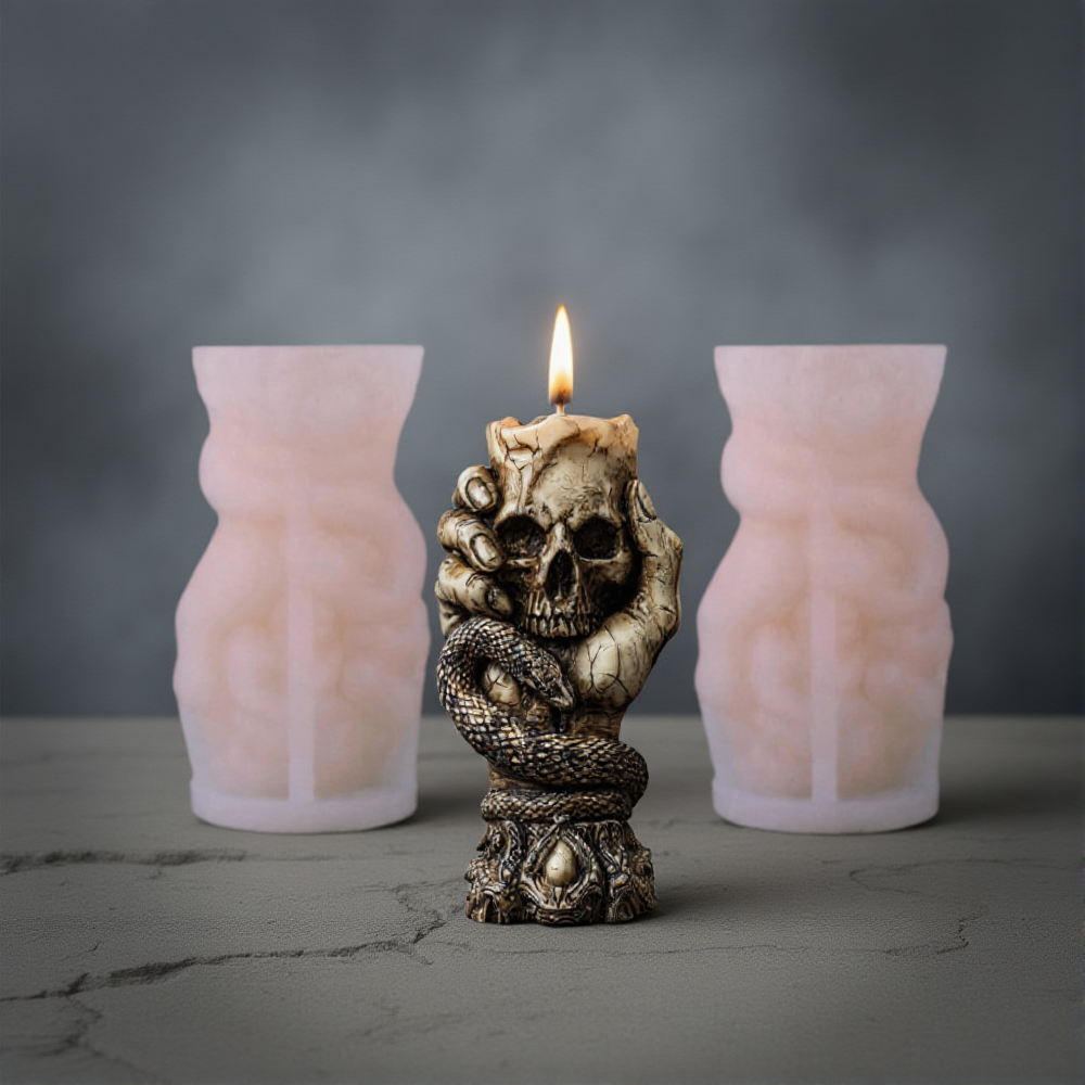 Halloween Skull Aroma Candle S - Resin Craft Workshop のレビューと価格