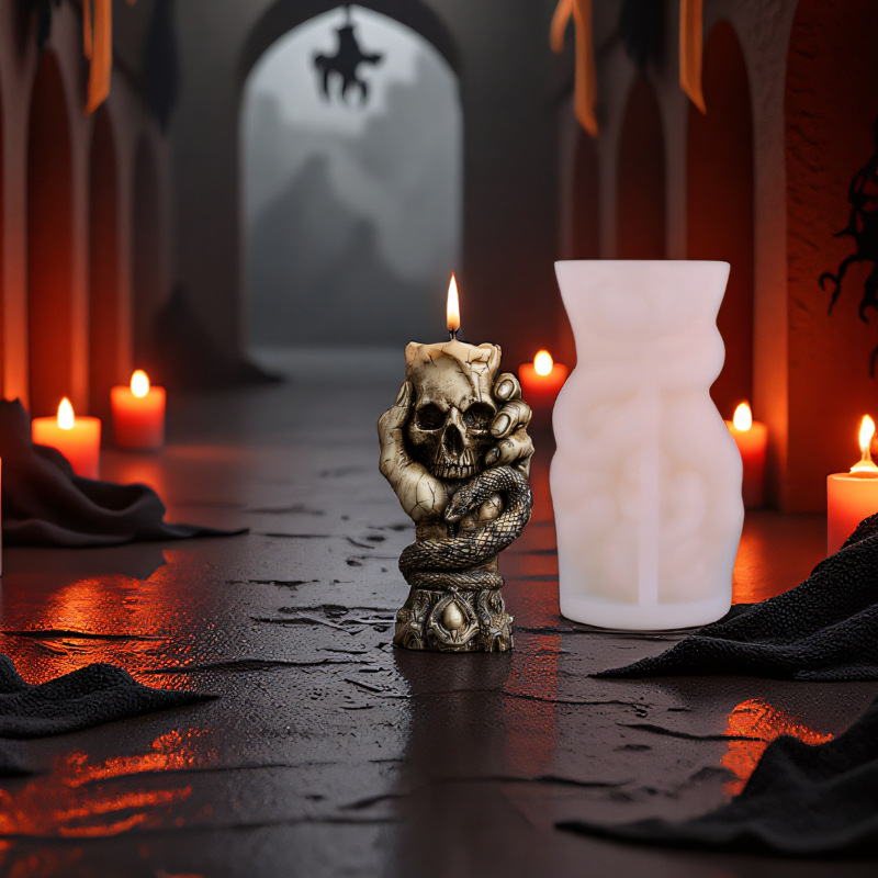 Halloween Skull Aroma Candle S - Resin Craft Workshop のレビューと価格