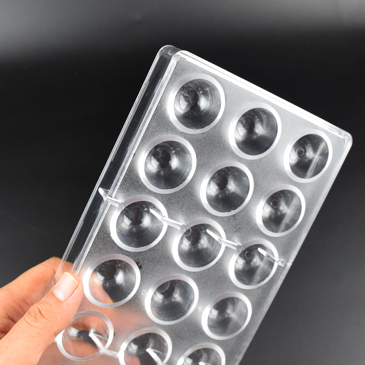 21 Cavity Dome Chocolate Mold  - Dome Mold Clear のレビューと価格