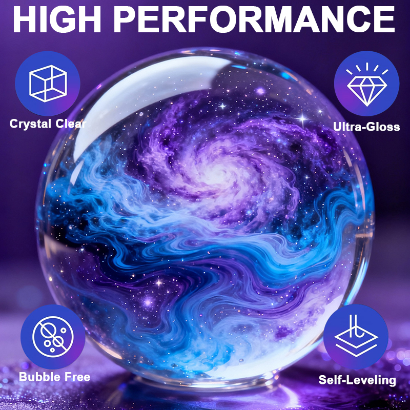 Epoxy Resin Kit, 500/1000ml Cr - Epoxy Uv Resin Kit のレビューと価格