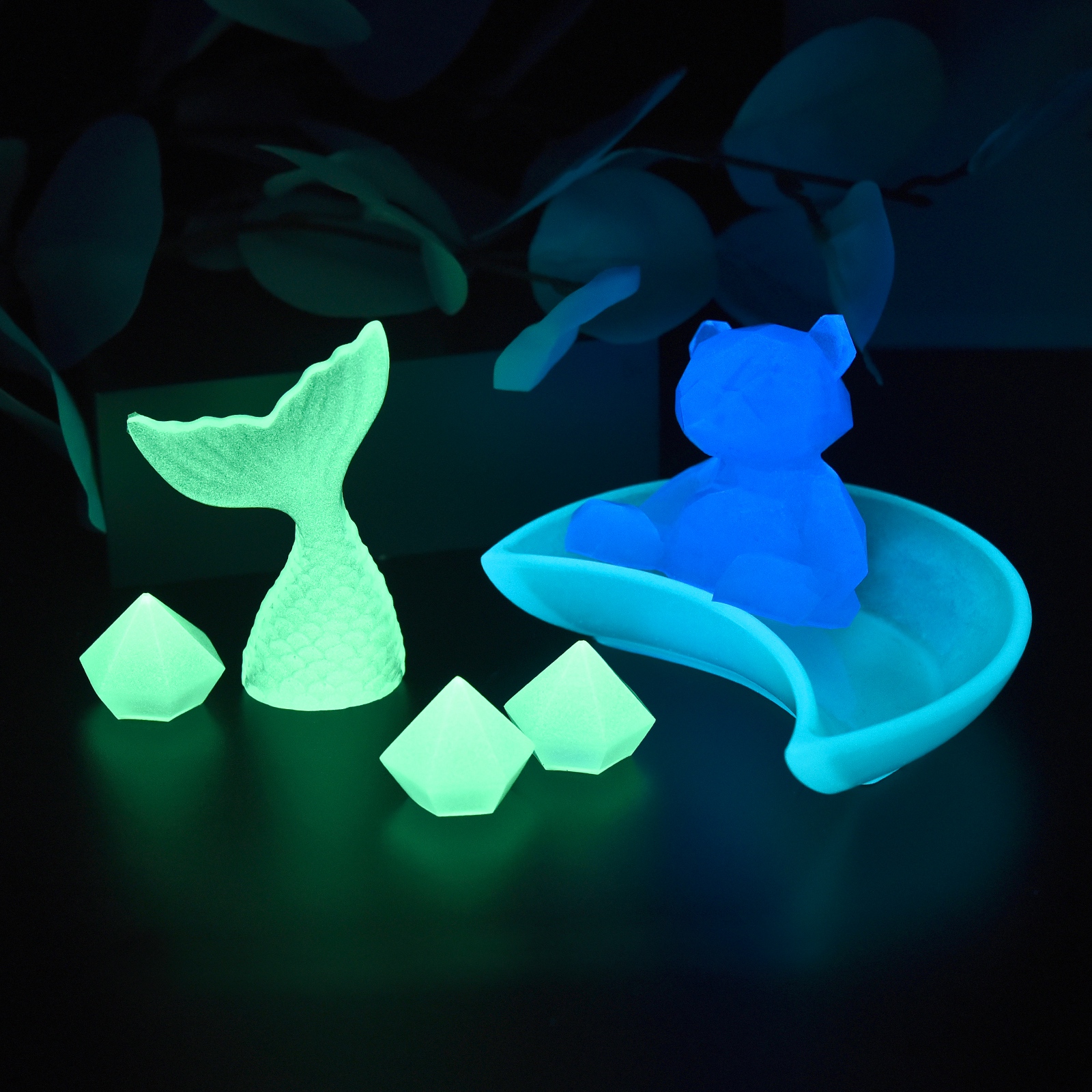 20g Luminous Glitter Powder Ph - Resin Pigment Set のレビューと価格