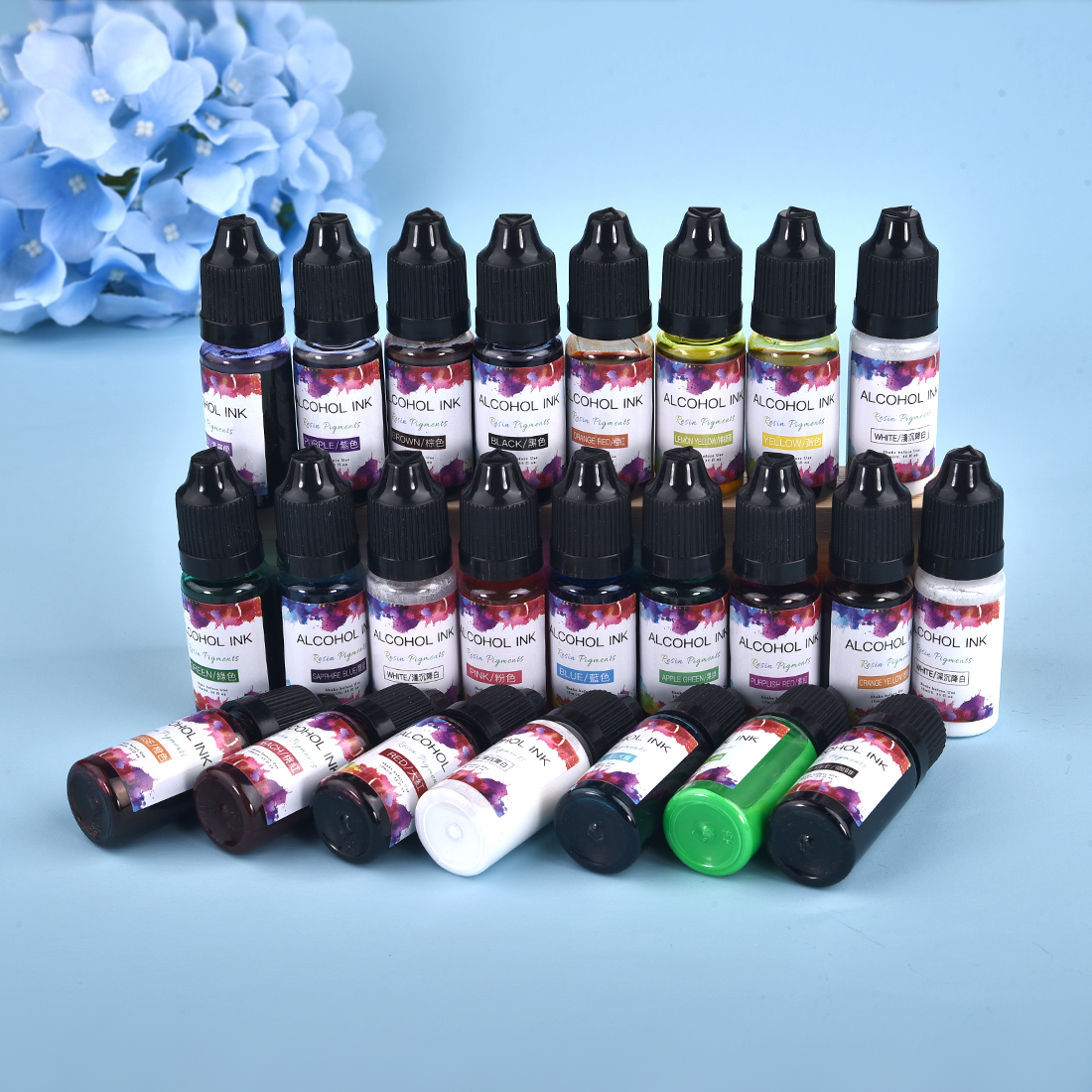 22Colors 10ml UV Epoxy Resin P - Resin Pigment Set のレビューと価格