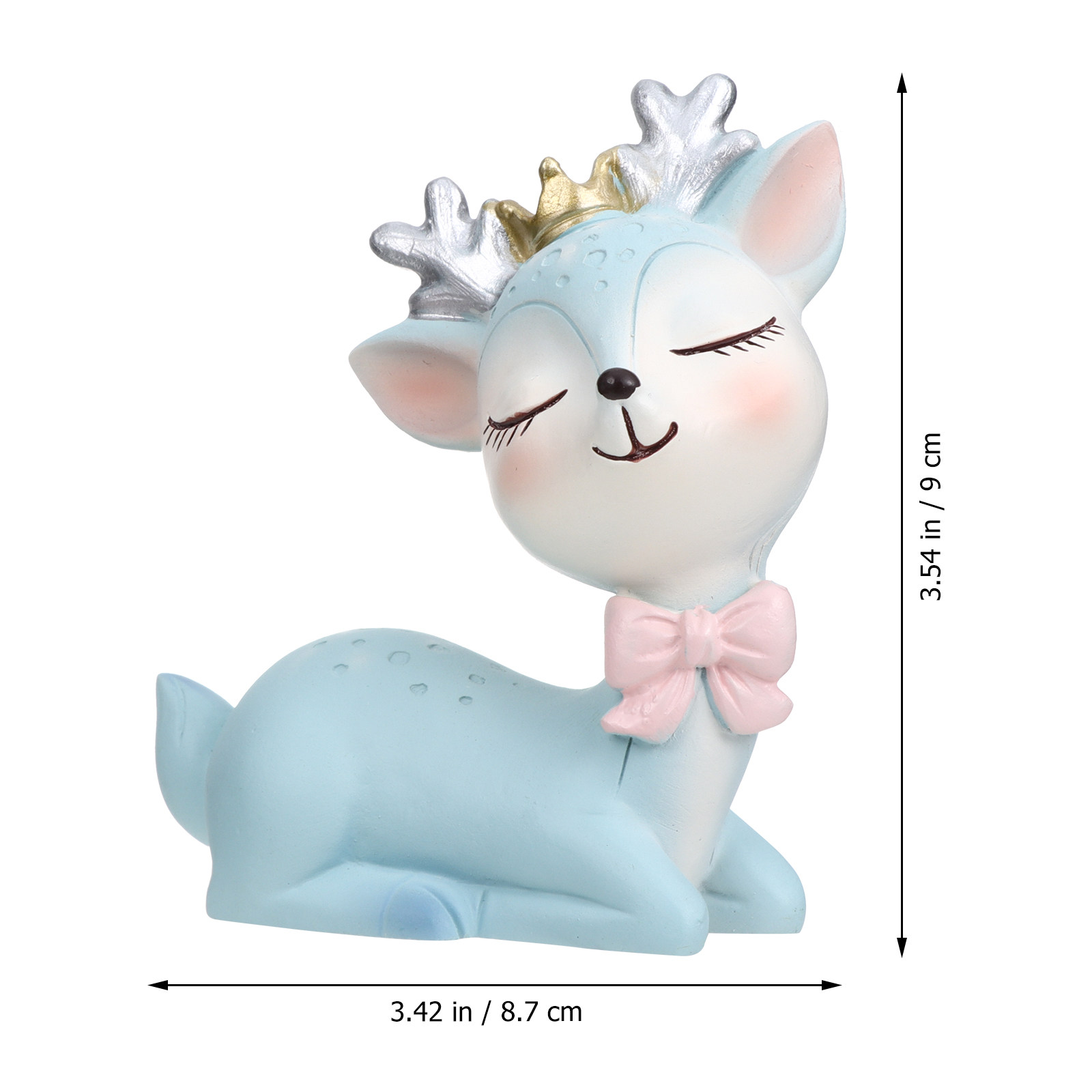 Stylish Pink Deer Resin Craft  - Resin Craft Ideas のレビューと価格
