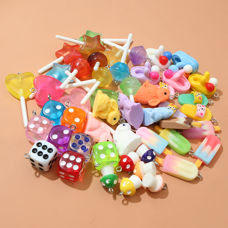 10PCS Resin Pendant Charms Rab - Resin Craft Supplies のレビューと価格