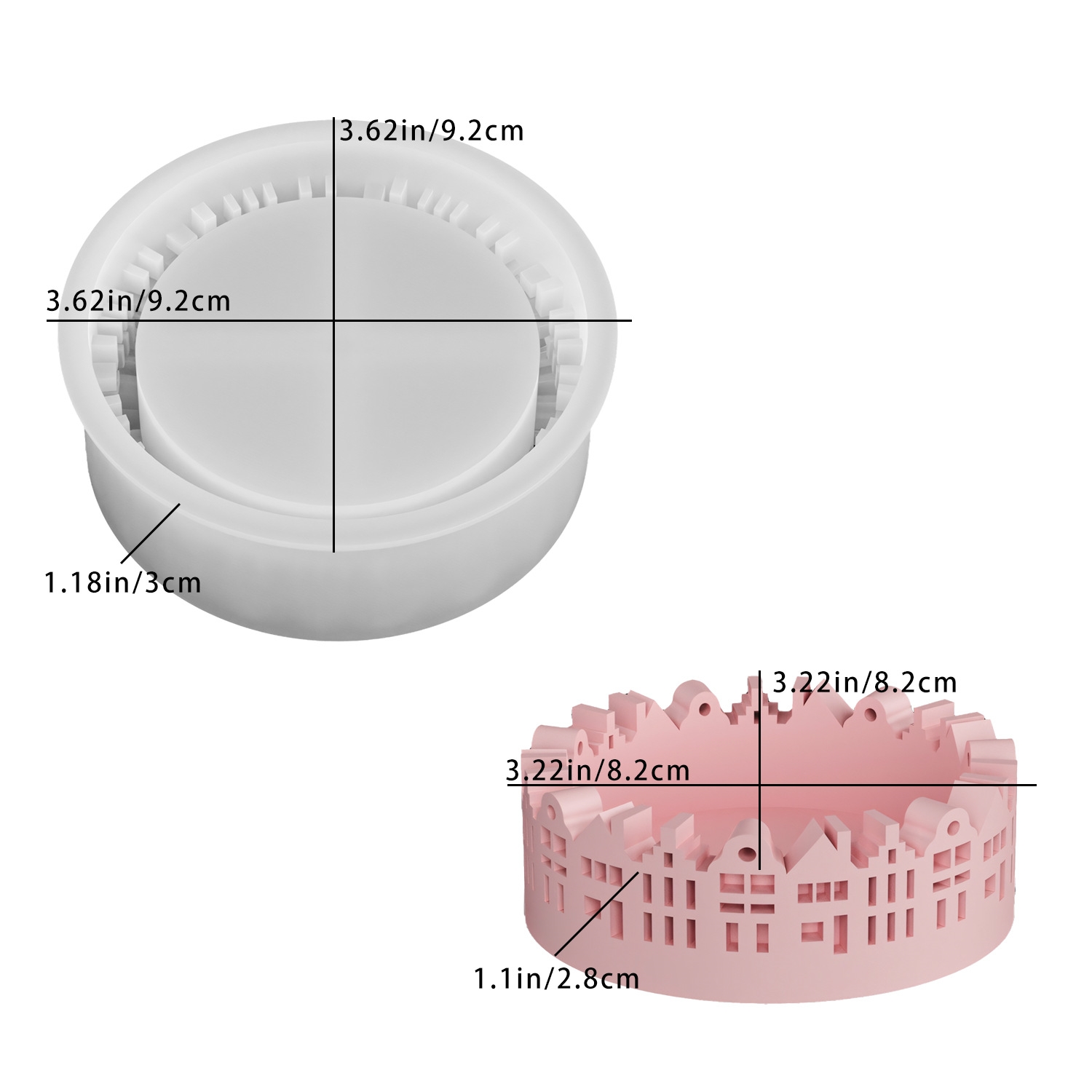 Hollow House Mold Flexible Res - Resin Craft Workshop のレビューと価格