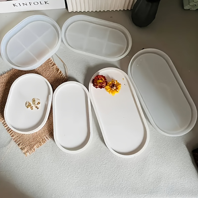 Oval silicone mold for concret - Serving Tray Mold のレビューと価格