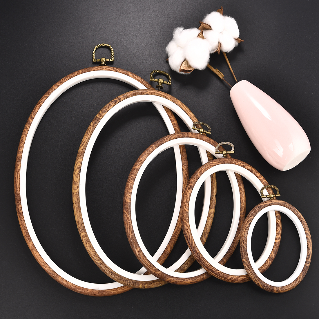 Imitated Wood Round,Oval Diffe - Wood Ring Blank のレビューと価格