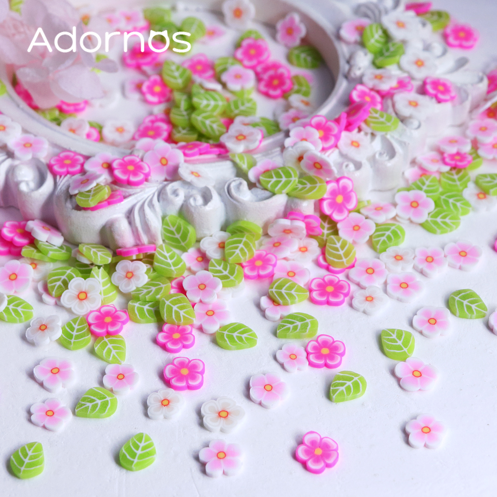 10g Pink Flowers Polymer Clay  - Flower Preservation Resin のレビューと価格