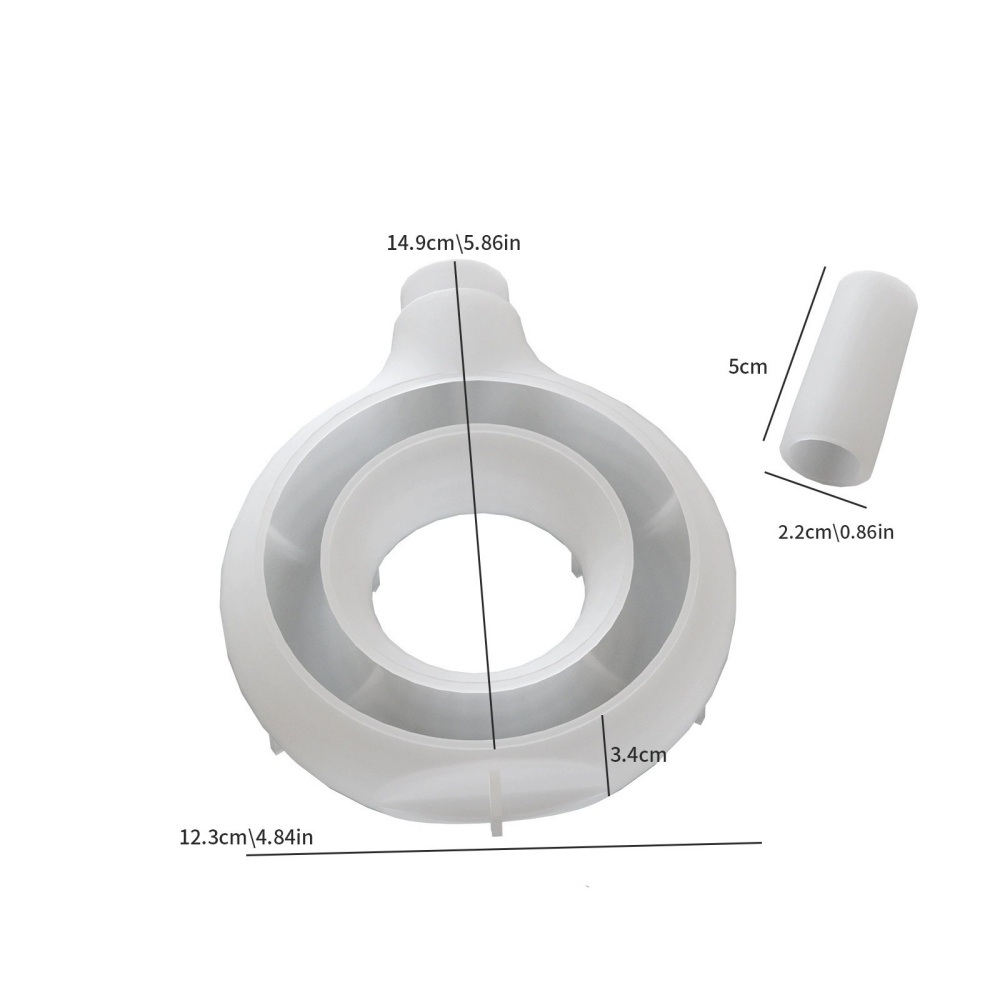 Donut Shape Mold Flexible Plas - Resin Craft Workshop のレビューと価格
