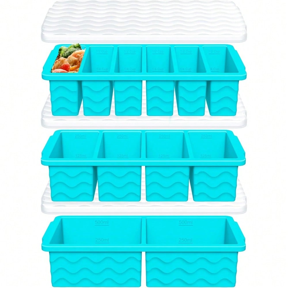 3-Pack Silicone Freezer Trays  - Silicone Mold Tray のレビューと価格