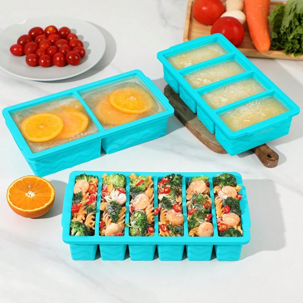 3-Pack Silicone Freezer Trays  - Silicone Mold Tray のレビューと価格