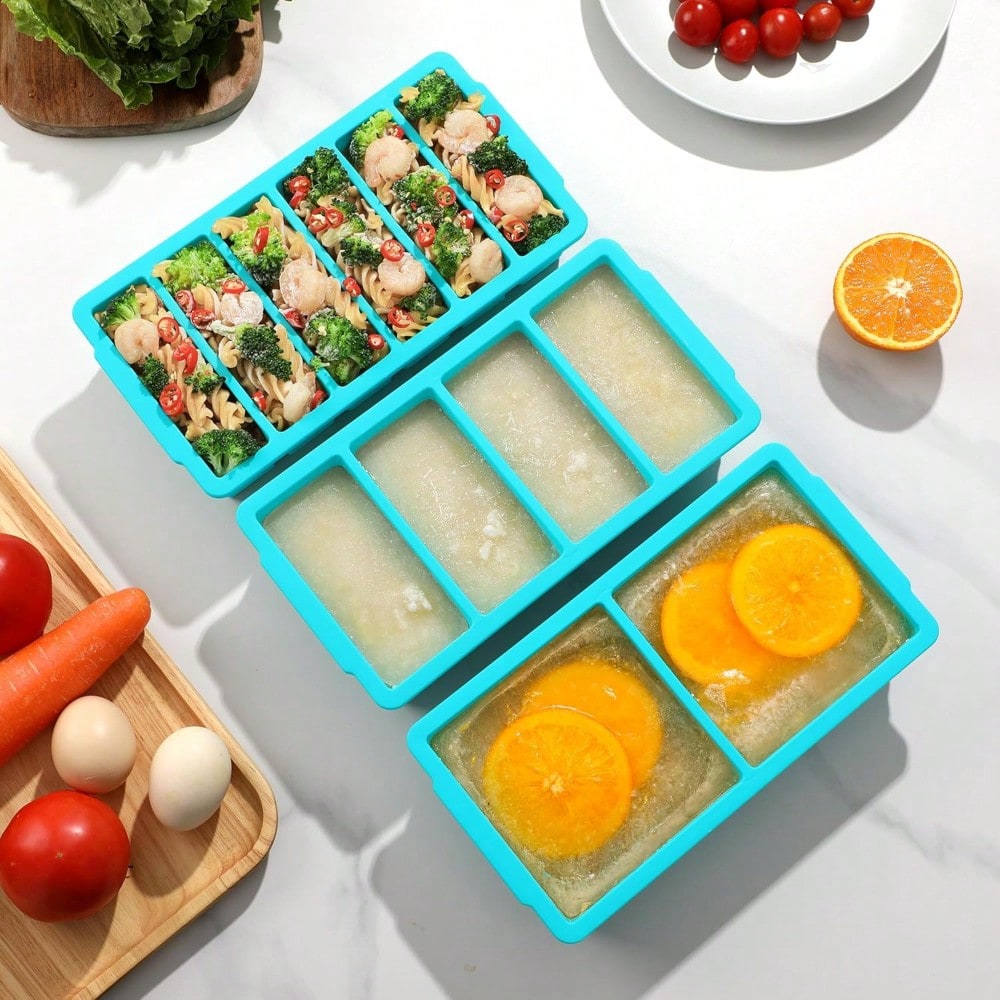 3-Pack Silicone Freezer Trays  - Silicone Mold Tray のレビューと価格