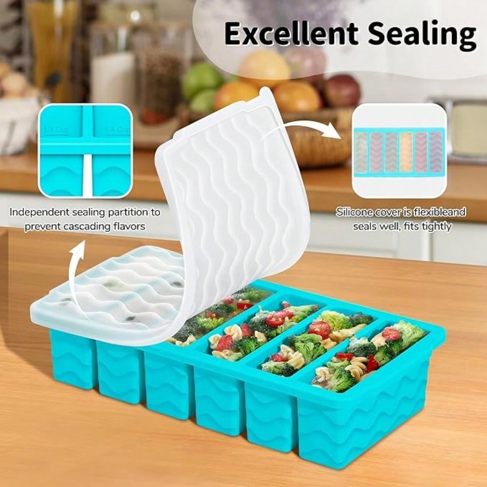 3-Pack Silicone Freezer Trays  - Silicone Mold Tray のレビューと価格