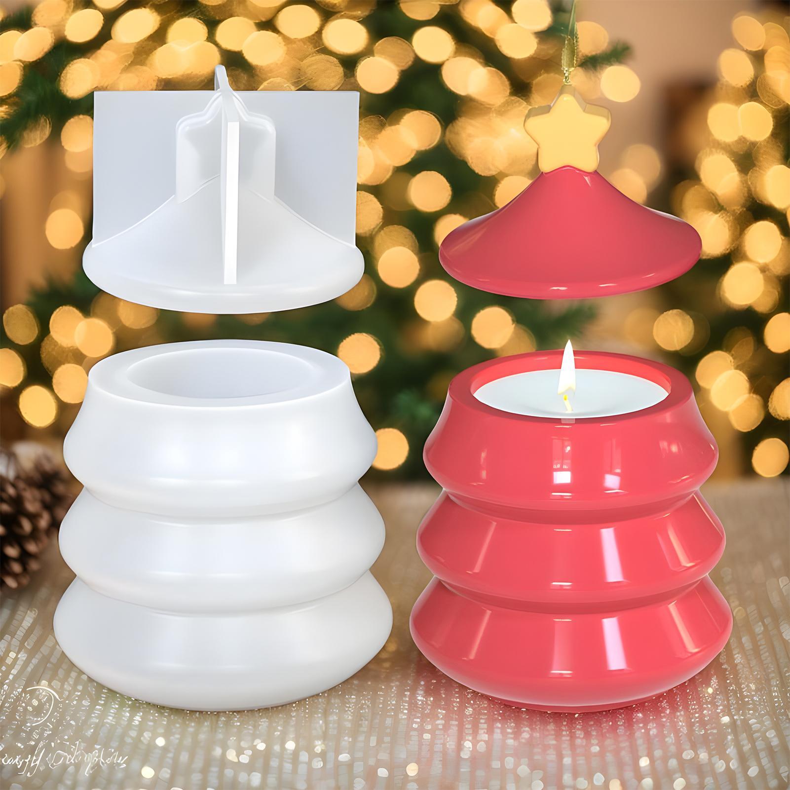 Christmas Tree Jar Mold DIY Si - Resin Craft Workshop のレビューと価格